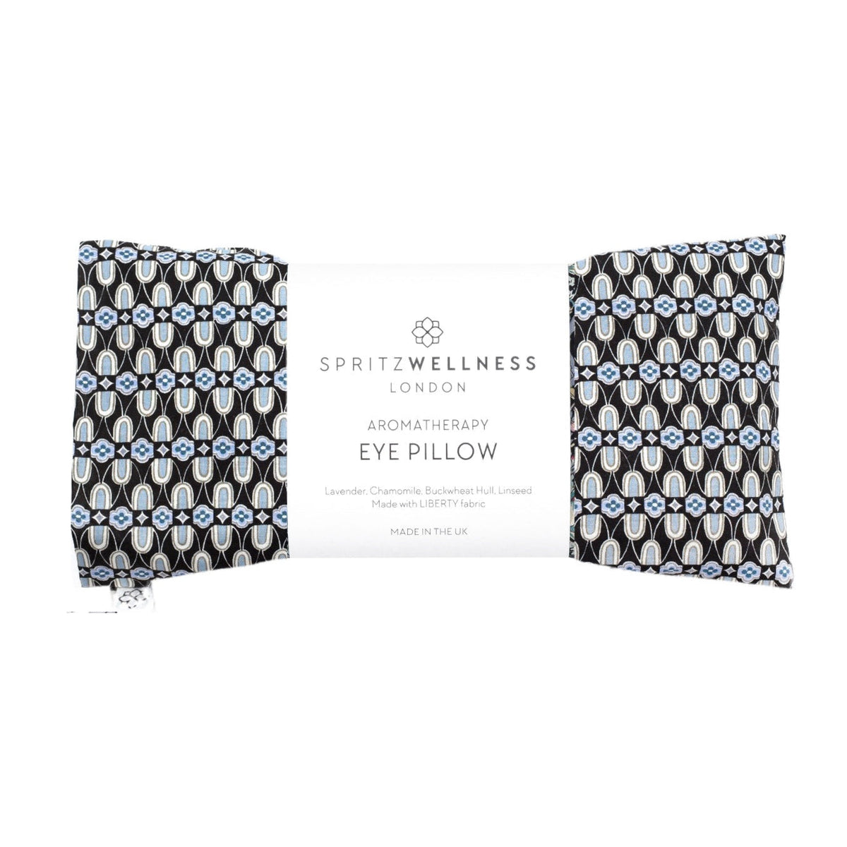 Aromatherapy Liberty Print Eye Pillow - Crochet in Spritz Wellness wrap
