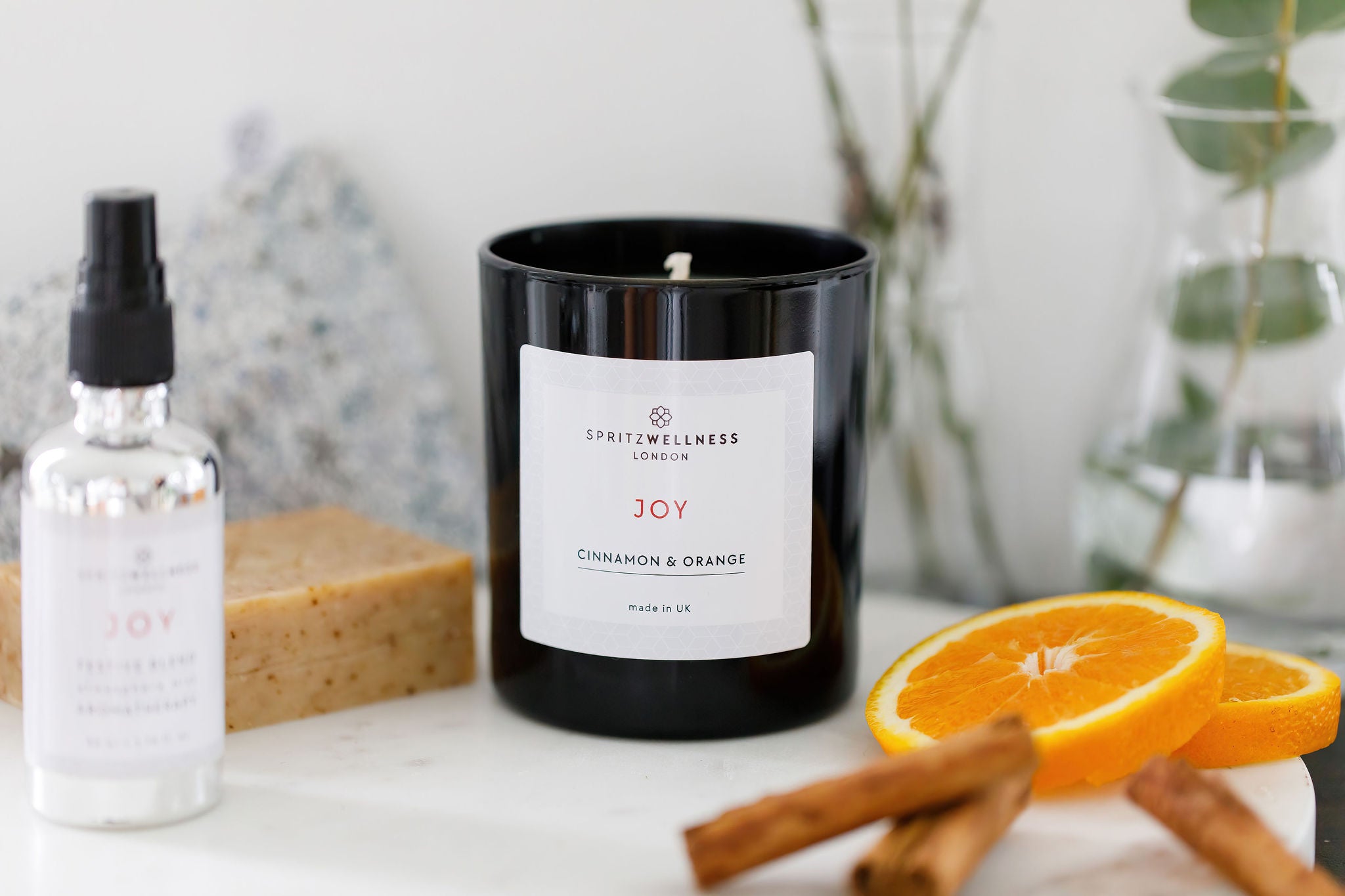 Joy Essential Oil Aromatherapy Candle