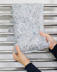 Lavender Wheat Bag, Liberty fabric, use heated or chilled, removable washable cover, with patterned cover and Spritz Wellness.