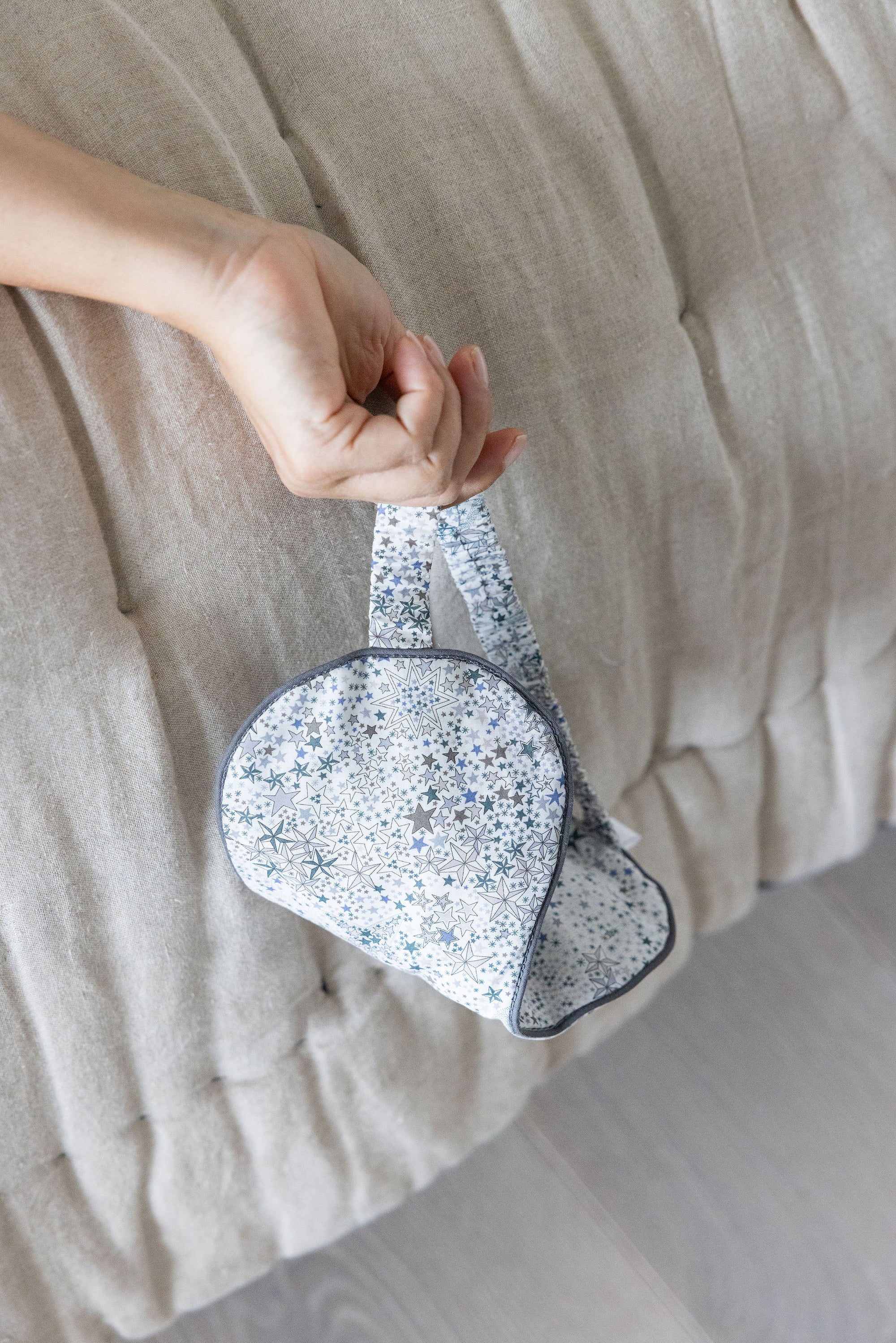 Luxury Lavender Aromatherapy Eye Mask | Liberty Star Print | Spritz Wellness