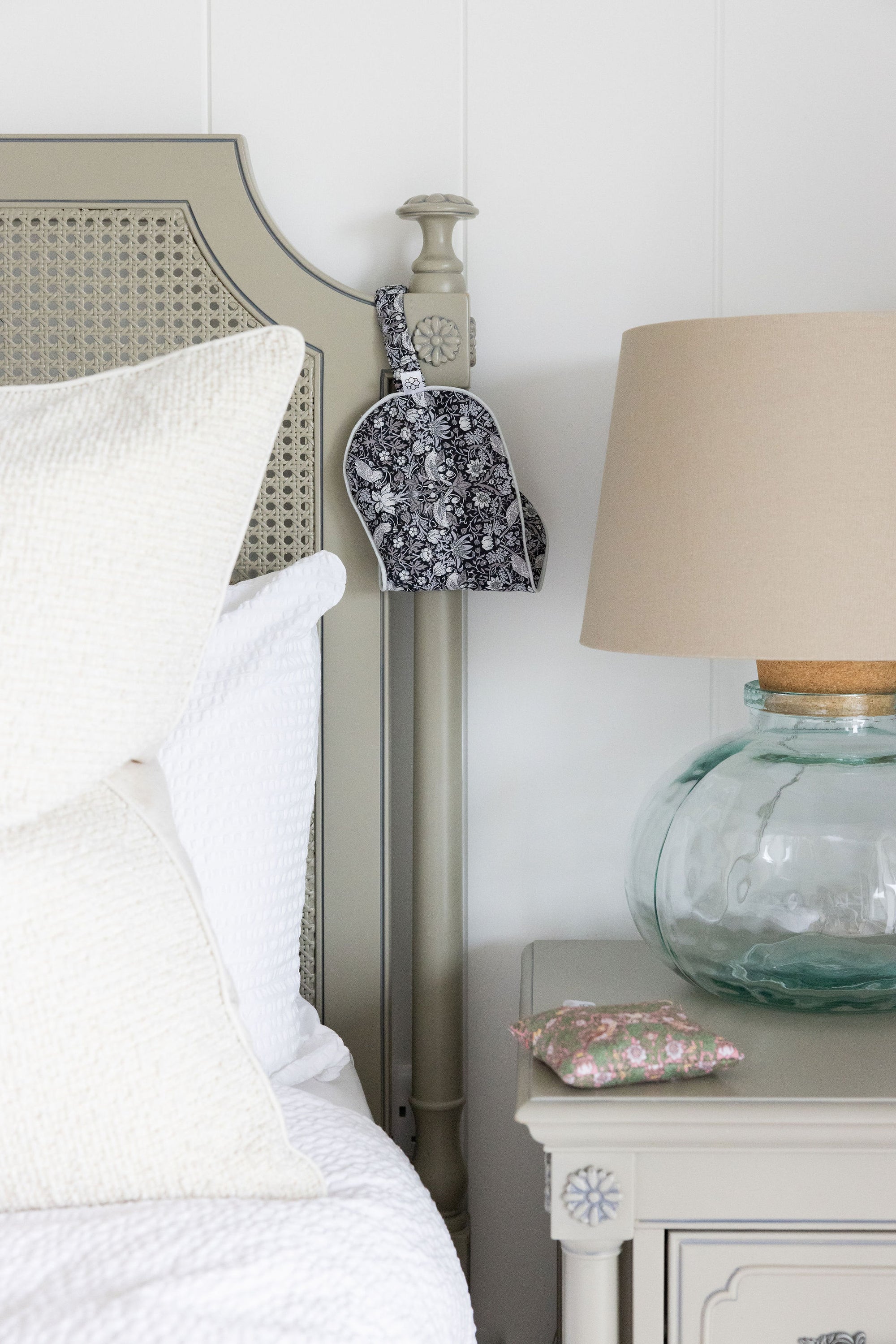 Strawberry Thief Black Lavender Eye Mask | Spritz Wellness