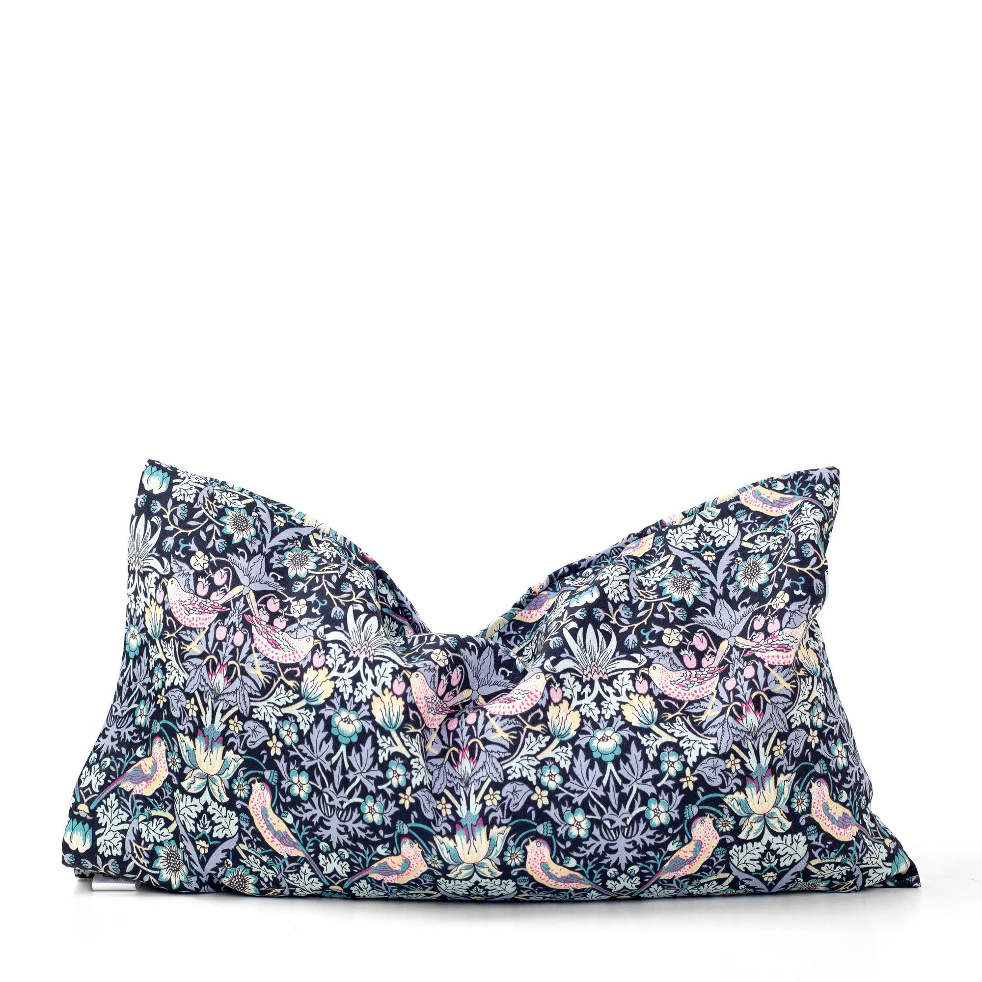 Strawberry Thief Grey aromatherapy eye pillow