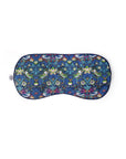Luxury Lavender Eye Mask - Strawberry Thief Green