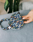 Lavender Animal Liberty Print Eye Mask | Spritz Wellness