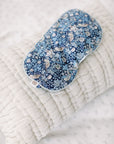 Luxury Aromatherapy Eye Mask - Strawberry Thief Light Blue