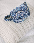 Luxury Aromatherapy Eye Mask - Strawberry Thief Light Blue