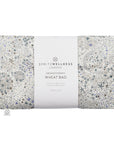 Lavender Wheat Bag, Liberty fabric, use heated or chilled, removable washable cover, with patterned cover and Spritz Wellness.