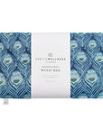 lavender wheat bag with liberty fabric, removable and washable cover, used heated or chilled, available unscented | Spritz Wellness London
