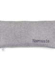 Aromatherapy Eye Pillow - Soft Plain Grey NAMASTE