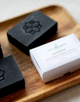 cleanse body soap  all natural with activated charcoal